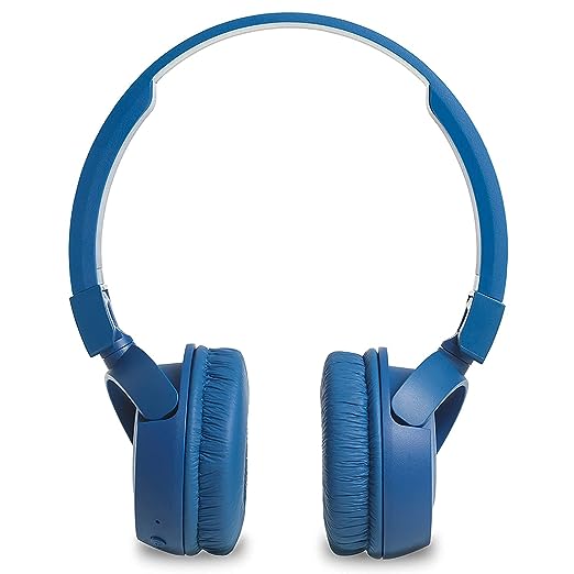 JBL T460BT by Harman, Wireless On Ear Headphones with Mic, Pure Bass, Portable, Lightweight & Flat Foldable, Voice Assistant Support for Mobiles (Blue) JBL T460BT by Harman, Wireless On Ear Headphones with Mic, Pure Bass, Portable, Lightweight & Flat Foldable, Voice Assistant Support for Mobiles (Blue)